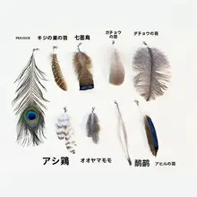 天然羽毛を使用した猫用おもちゃ【フェザー付き・猫じゃらし】