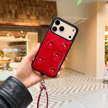スマホケース スマートフォンカバー レディース ストラップ付き 耐衝撃 かわいい iPhone 17 iPhone 16 Pro Max 対応 「EVENSHOW」