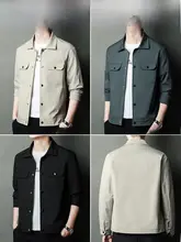 啄木鳥 メンズ秋冬用コート【カジュアルデザイン・フラップカラー・作業用ジャケット】
