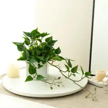フェイクグリーンフィロデンドロン インテリア装飾用プラスチック植木【室内・室外・リビング用】