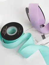 華やかなリボン飾り付きサテンテープ【ハンドメイド・幅広・ギフトボックス入り】