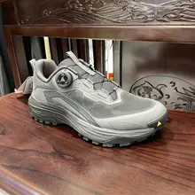 秋用アウトドアカジュアルシューズ【男女兼用・回転ボタン・ハイキング用】