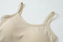 キャミソール レディース インナーウェア 一体型パッド 副乳カバー