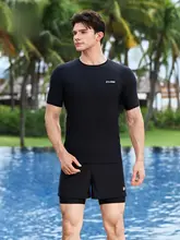 PULASSI 男性用水着【三点セット・温泉用・成人用】（セットアップ対応）