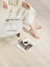 リビング用不規則デザインのシンプルカーペット【ベッドサイド・ソファ・椅子用・バルコニー用】