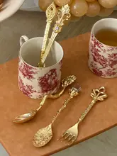 コーヒースプーン ケーキフォーク 洋食 ラグジュアリー 食器