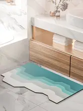 バスマット 吸水 速乾 滑り止め トイレマット 脱衣所 玄関 家庭用