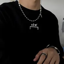 珍珠を使用したシンプルデザインのネックレス【男女兼用・夏向け・カジュアルスタイル】