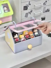 デスク用収納ボックス【フリップカバー・引き出し式・文房具整理用】