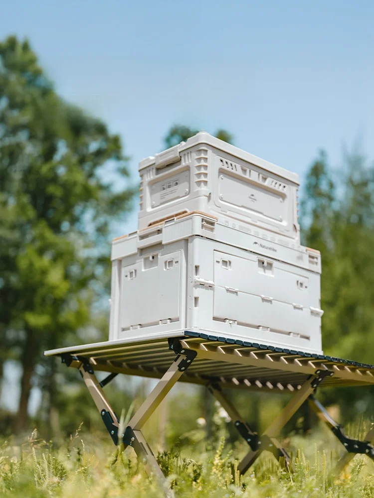 節約しながら見栄えも良いキャンプ道具：Naturehikeの折りたたみテーブルとチェアセット