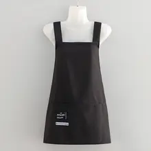 ファッショナブルな防汚キッチンエプロン【短款・防水仕様・家庭用】