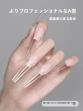 パーフェクトカラー 3合1 薄型爪チップ【超薄・無痕・半貼りタイプ】