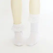 BJD用レース付きショートソックス【通気性・デザイン性】（セットアップ対応）