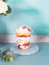 360ml お菓子用ドリンクカップ【U型・95mm口径・デザート用】