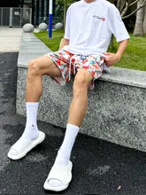 ランニングトレーニングショートパンツ【速乾・スポーツ・サイドメッシュ・膝上丈】