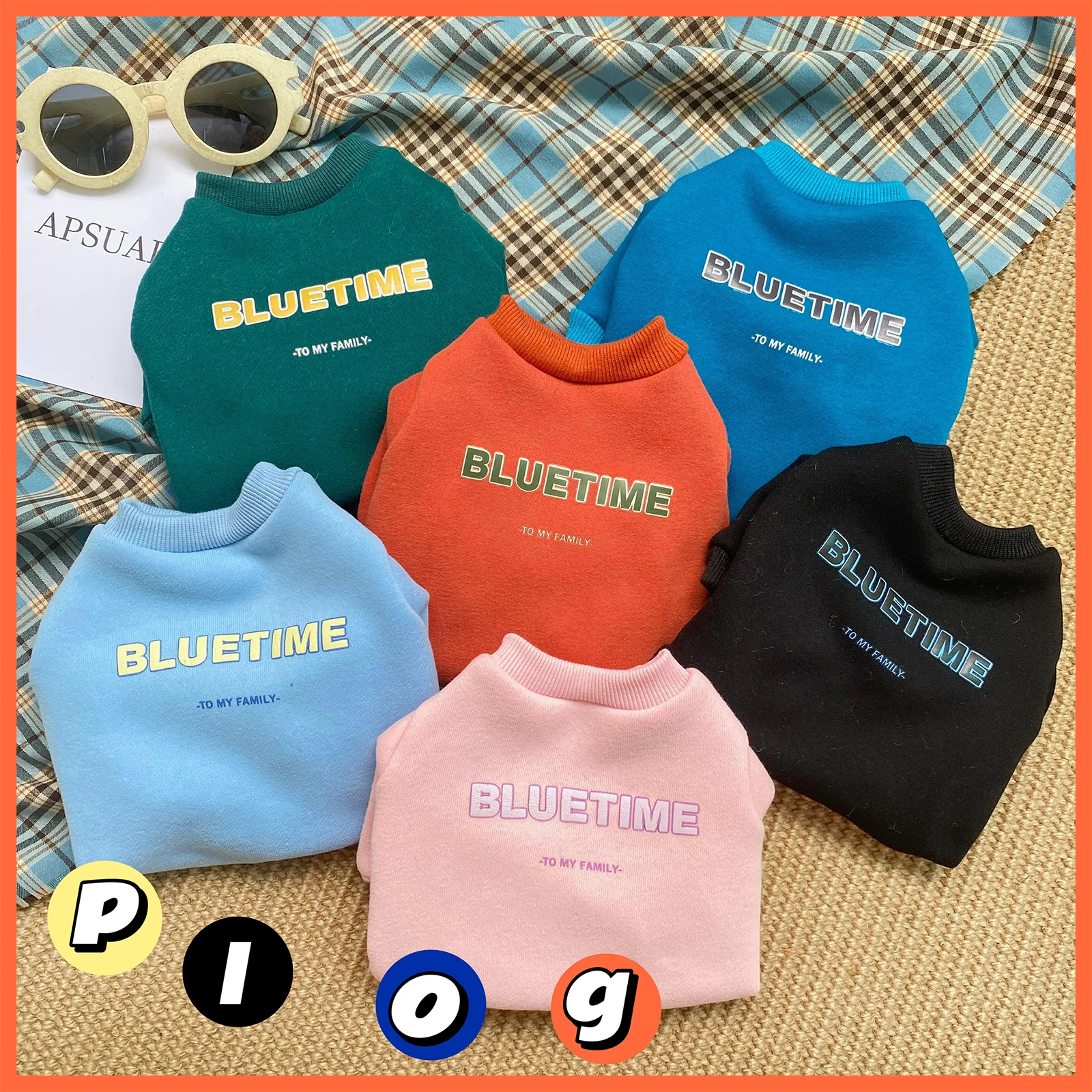 春用の犬服：bluetime/藍時間の柔らかさと保温性を実証