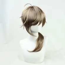 VTuber用 コスプレウィッグ【叶かなえ風・グレー・虹の社】
