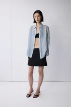 極上の柔らかさのリネン長袖シャツ【軽量・透湿性・シンプルデザイン】