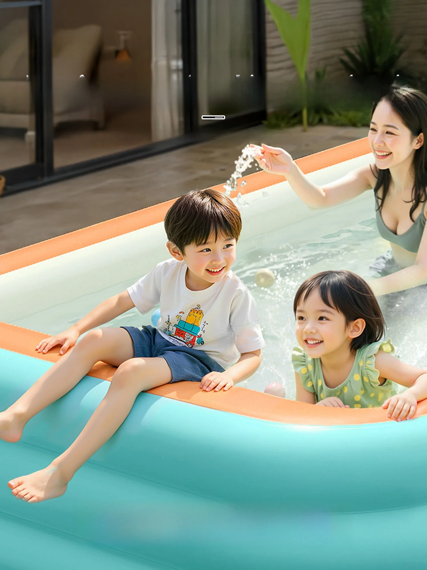 子供用プールを選ぶときに迷うのは、安全性と使いやすさのバランスです。この商品が解決する理由とは？