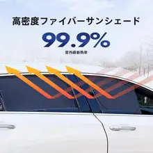 車用サンシェード【遮光・UVカット・プライバシー保護】