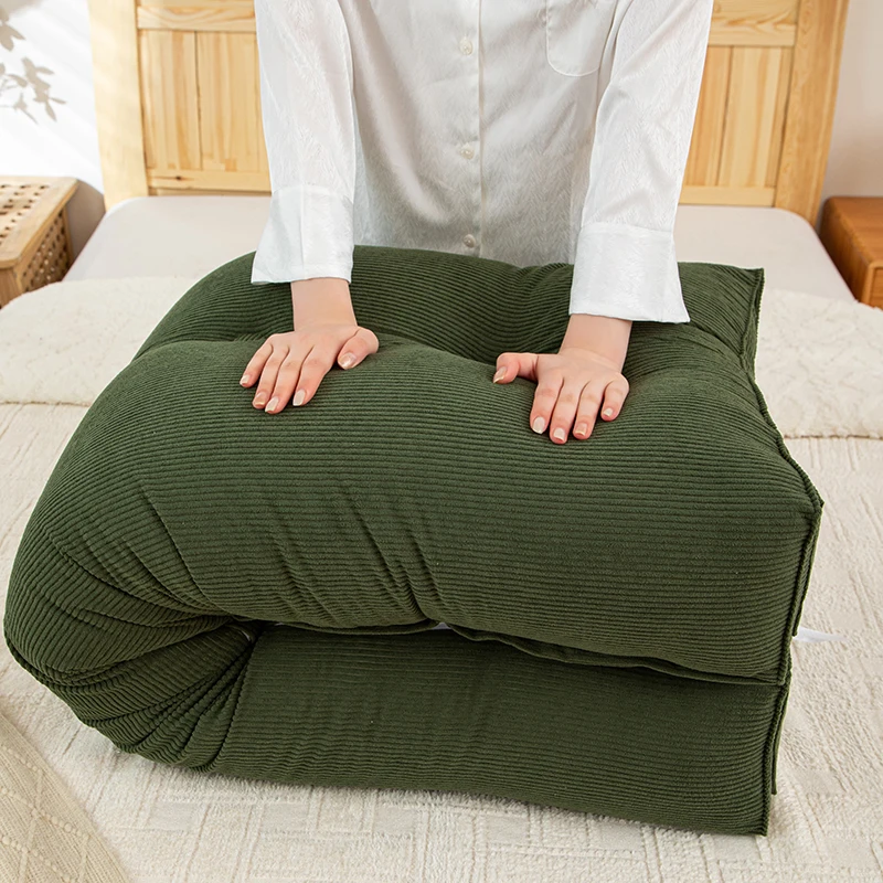 寝返り防止クッション：トライアングル型ソフトバックレストの効果と使い方