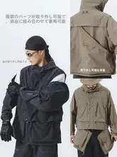 春夏用取り外し可能なクーリングジャケット【速乾・涼感・男性用】