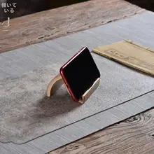 竹製スマートフォンスタンド【多用途・ティーケーキ展示用・タブレット対応】