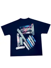 コットン製 暑さ対策半袖Tシャツ【カジュアル・ゆったりフィット・ヒップホップスタイル・UPF50+】