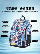 防水仕様の大容量フィットネス用リュック【男女兼用・水泳用】