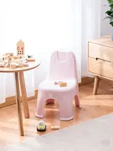 キッズ 背もたれ付きチェア プラスチック製 滑り止め付き 頑丈 食事用 幼稚園 保育園 男の子 女の子