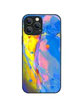 スマホケース オリジナルイラスト 浮遊 猫 コード iPhone対応