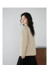 デザインが魅力的！女性用シングルボタンジャケット【春用・小柄サイズ対応】