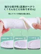 極上の柔らかさの快適インソール【防臭・吸汗・男女兼用】