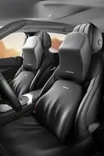 車用メモリーフォーム腰枕【快適なサポート・ラウンドデザイン】