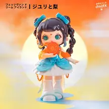 国風デザインのかわいいフィギュア【盲箱・インテリア装飾用】