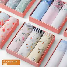 純綿ハンカチ【高級感あふれる古風デザイン・吸水性抜群・文芸的なプレゼント】