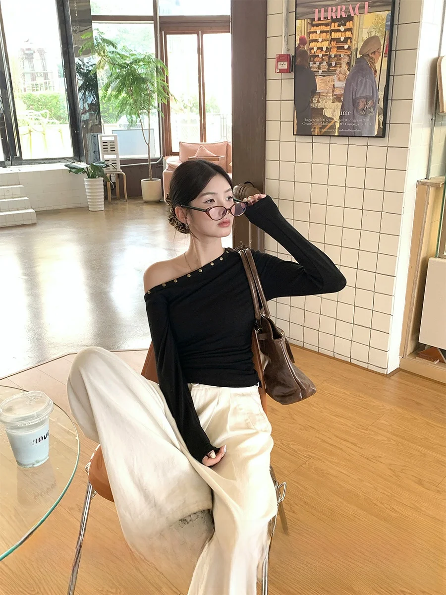 レディース ボーイッシュ トップスとワイドパンツのセットアップ：春のカジュアルスタイルを実現