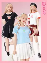 バンダックデザインの短袖Tシャツ【夏用・カジュアル・イエロー・若々しい雰囲気】