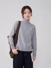 冬用 高級感のあるハイネックニットインナー【女性用・スリムフィット】