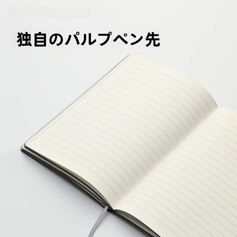 デザイナー仕様のビジネスノート：皮面・活頁装訂で高級感と実用性を両立