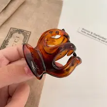 ミニサイズ ポニーテール用クリップ【シンプルデザイン・髪型固定・ヘアアクセサリー】