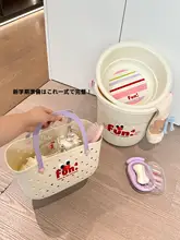 洗面器セット バケツ 洗面器 洗濯たらい 手提げバスケット 厚手 頑丈 入学準備 新生活 寮生活