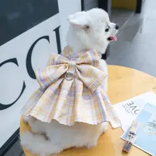 夏用犬用スカート型胴輪【中小型犬・散歩用・テディベア・秋冬対応】