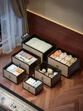 中古風収納キャビネット【折りたたみ式・大容量・多段収納・衣類収納】（セットアップ対応）