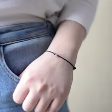 925シルバー製 蝶デザインの調整可能なブレスレット【ハンドメイド・男女兼用】