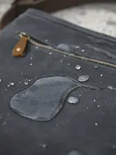 Madden ワークスタイル ヴィンテージ ショルダーバッグ【オイルワックス加工・耐磨耗・防水キャンバス・通勤用】