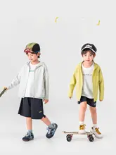 男の子用薄手ひんやり紫外線対策ジャケット【夏用・子供用・軽量】（セットアップ対応）