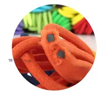 カラフルな太いゴムヘアアクセサリー【丸型・弾力性・おしゃれ】