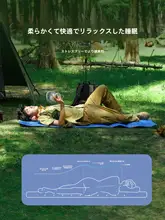 アウトドア用防水折りたたみキャンプマット【携帯型・昼寝用・テント用】