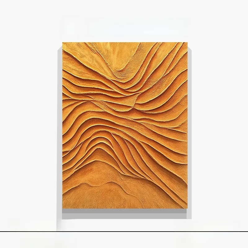 手描きオイルペイントデコレーション画：抽象スタイルのインテリア絵画選び